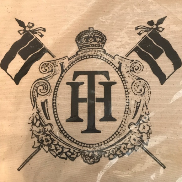 Tommy Hilfiger Canvas Tote Bag - Picture 3 of 3